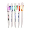 Custom Promotional Printed Logo Paper Roll Point Banner String Ballpoint Cute Pen