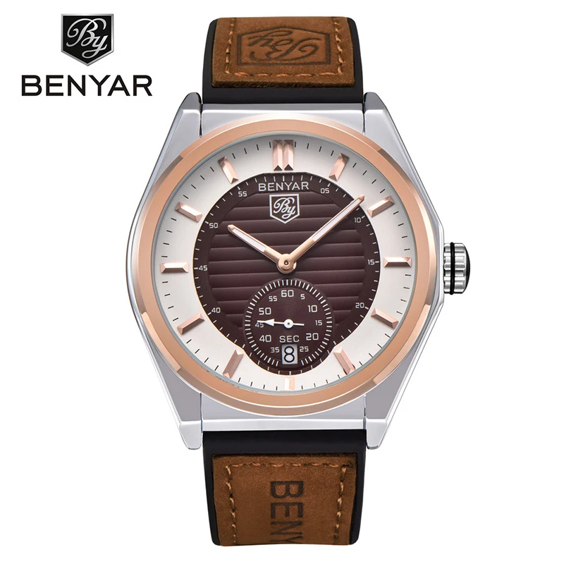 

BENYAR 5125M New Best-Selling Quality Chronograph Man Luxury Wrist Watch, 3 colors