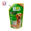 Pet Shampoo Packing Pouch Refill Pack with Screw Cap 1L