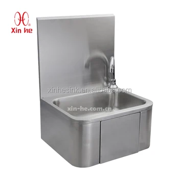 Knee Operated Commercial Hand Wash Sink Stainless Steel Knee Operated Hand Sink Hand Wash Basin Buy Knee Operated Commercial Hand Wash