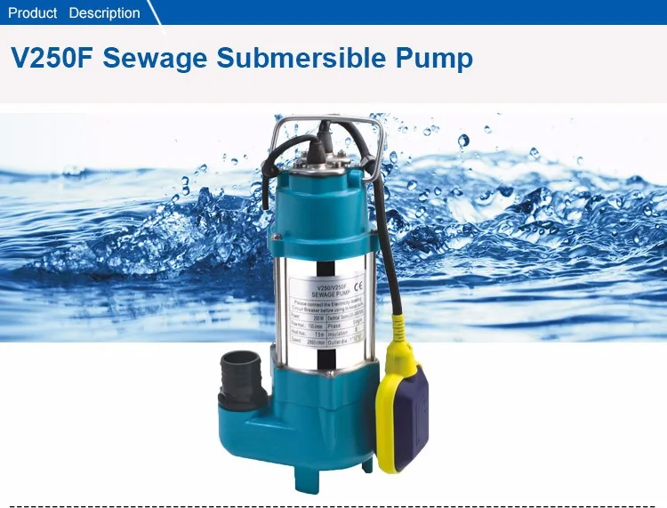 0.25 Kw High Quality Submersible Vertical Inline Sewage Pump - Buy ...