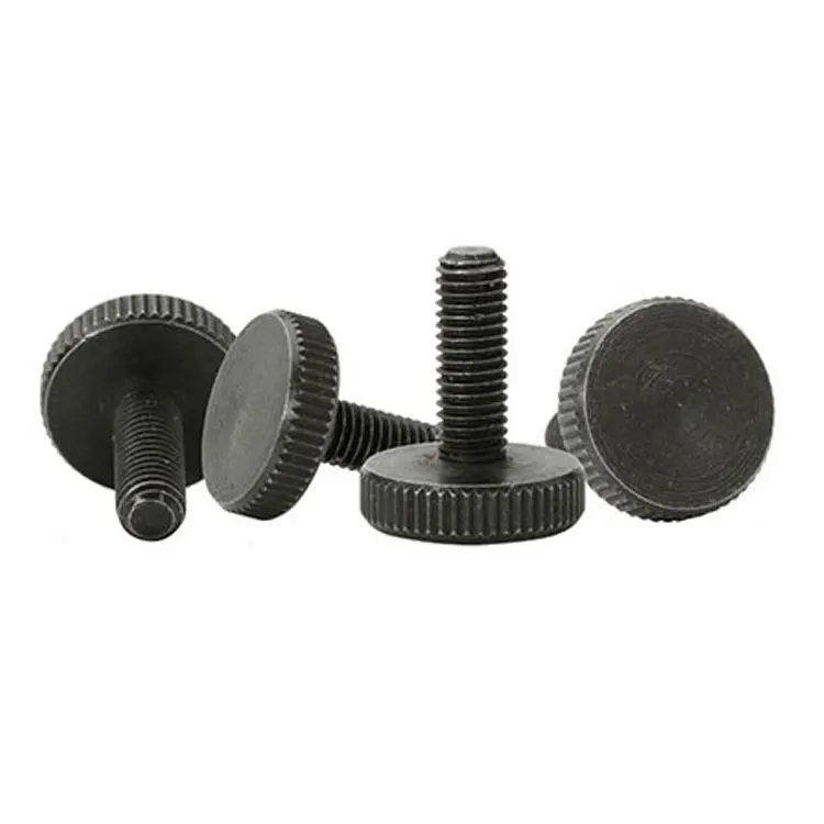 China Thumb Screw Steel Black Coating 2 5mm M2 M2 5 M3 M4 M5 M6 M7 M8