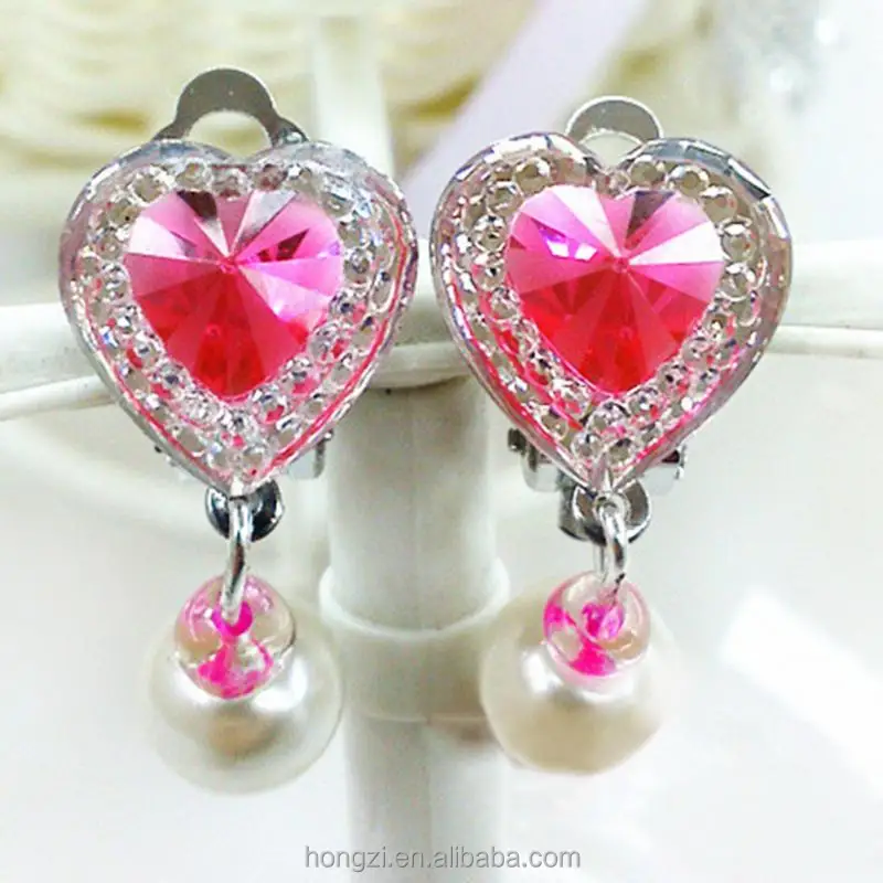 

1 Pair New Ear Clip Soft Cushion Invisible Ear Hanging Ear Clip No Piercing Earring for children kids