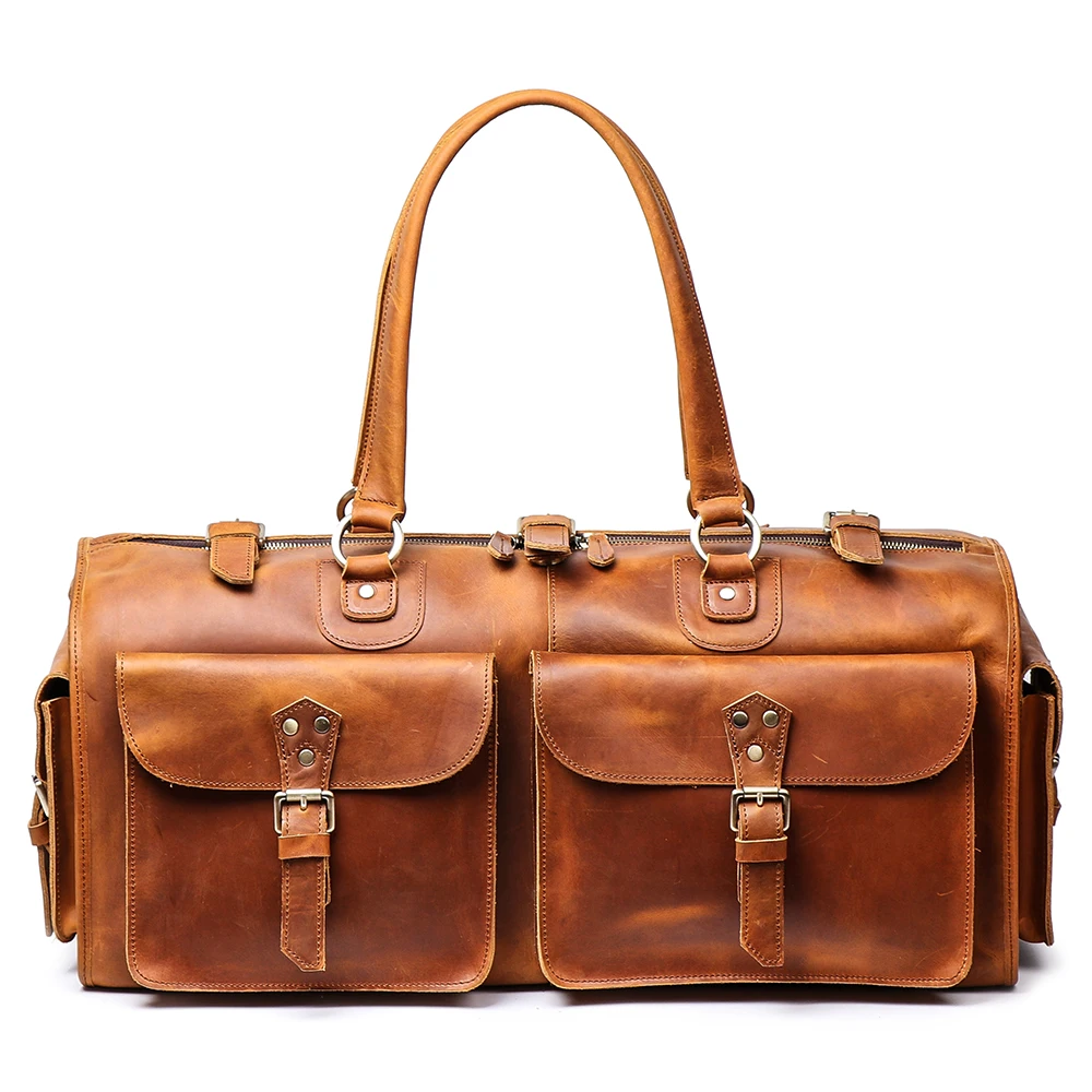 leather carry on bag mens