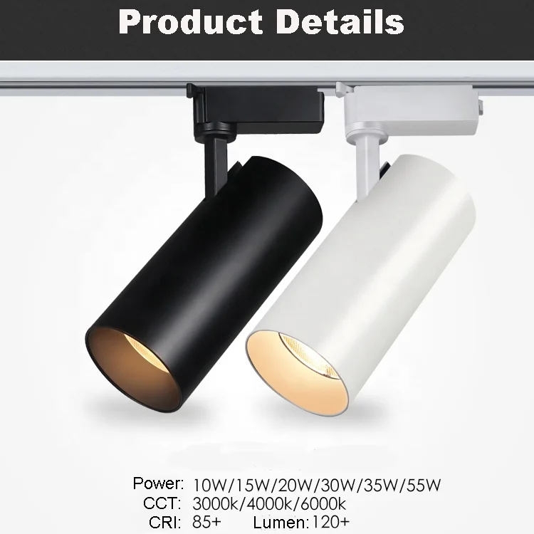 Guangzhou supplier new products led track light 30w white cob