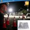 OEM Design Printing Reflective Traffic Cone Sleeve For Safety Warning