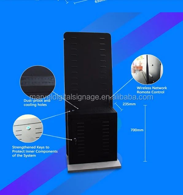  LCD Digital Signage for cellphone Advertising display