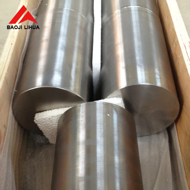 Pure titanium round bars tc4 grade 5 titanium bar for sale