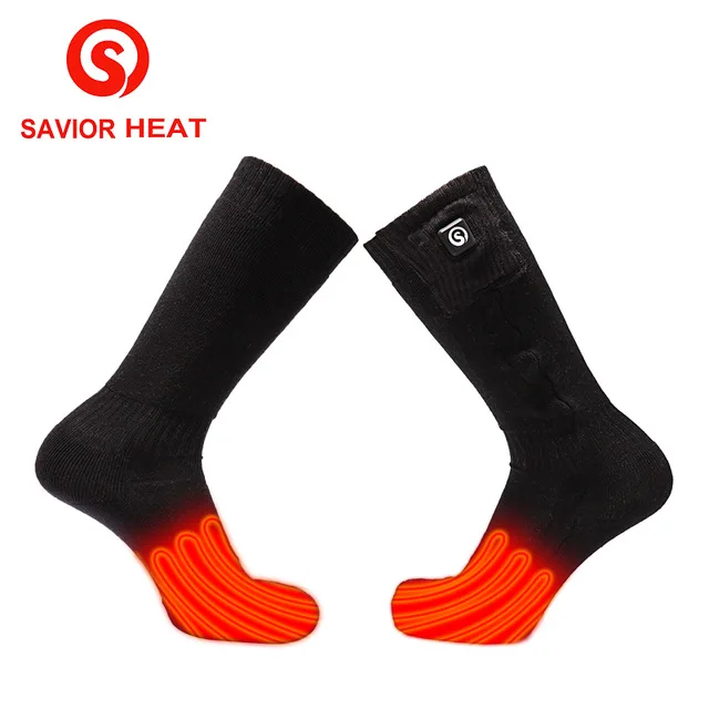 

Wholesale SAVIOR Unisex Winter Thermal Battery Heated Socks