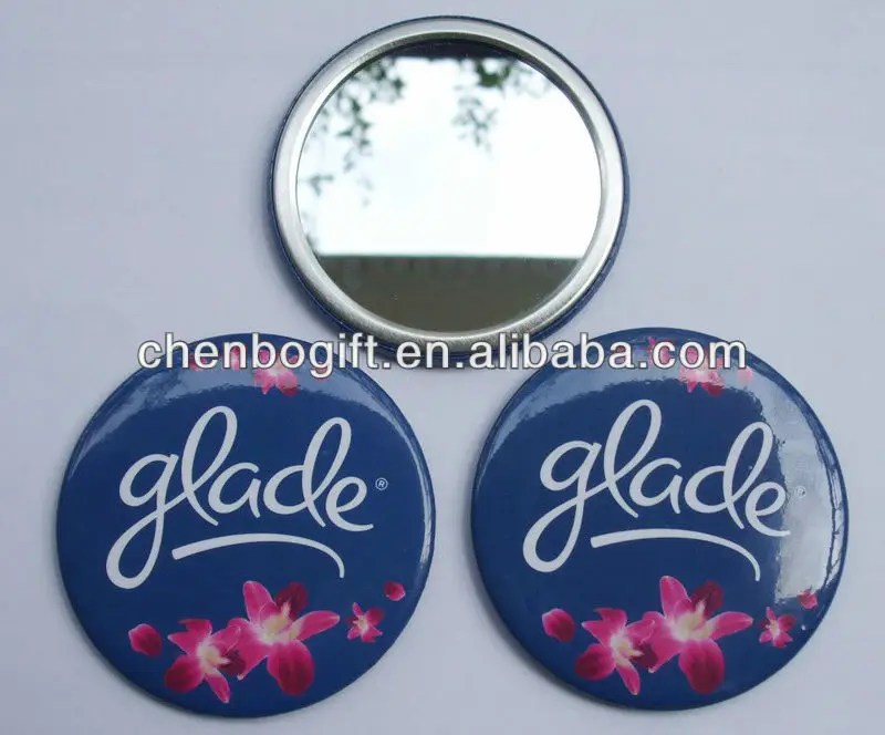 tin pocket mirror (101)