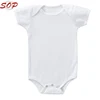New Born Baby Clothing Bamboo Baby Clothes Plain White Baby Bamboo Onesie