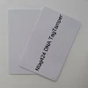 HF NFC ISO14443A N-tag424 DNA TagTamper PVC/PET/PETG/ABS/paper/wood RFID white card