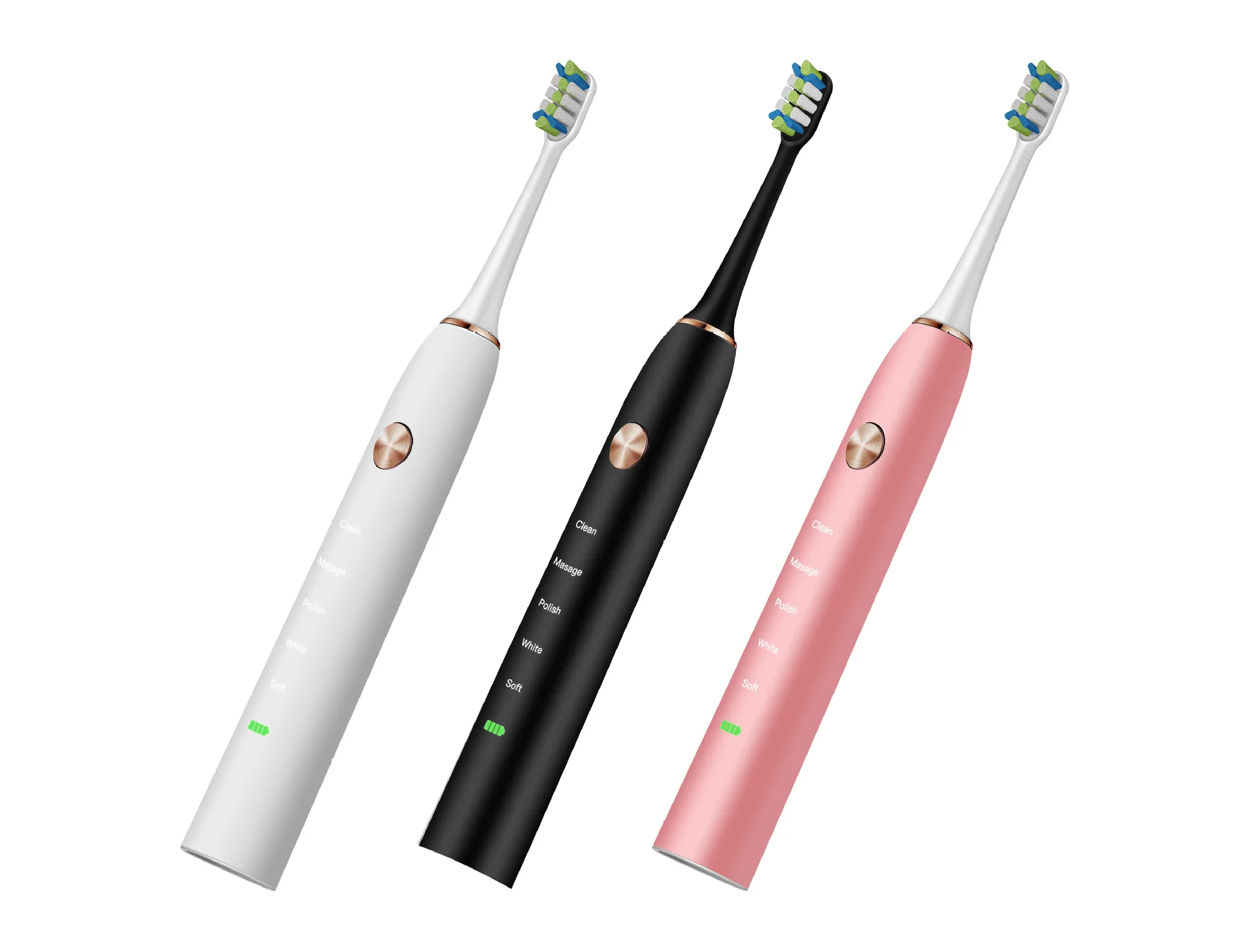Adult Auto Rechargeable Electric Toothbrush Sonic Vibration Toothbrush Lithium Battery Disposable DC-6101 OEM ODM CE FCC CN;ZHE