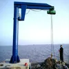 BZ Type Remote Control Slewing Portable 10 Ton Jib Crane made in crane hometown
