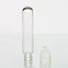 small refillable little glitter flake packing glass vial bottle 4ml for decoration