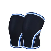 

7mm knee sleeve Neoprene Compression Knee Sleeves for Powerlifting Sports fitness leg protector basketball compression sleeve
