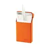 New design leather cigarette case plastic packaging