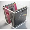 acrylic vinyl record storage box clear perspex vinyl box storage