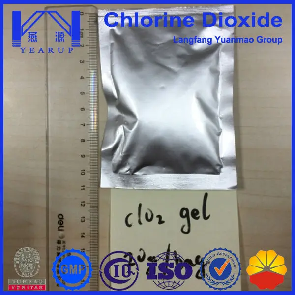 
20g Chlorine Dioxide Powder Gel for Space Disinfectant 