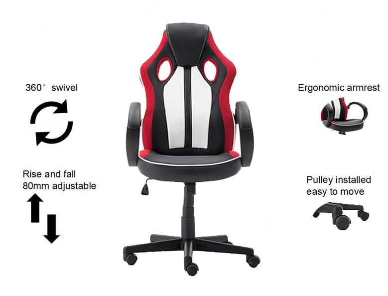 Cheap Office Gaming Racing Style Games Chair Computer for Adults