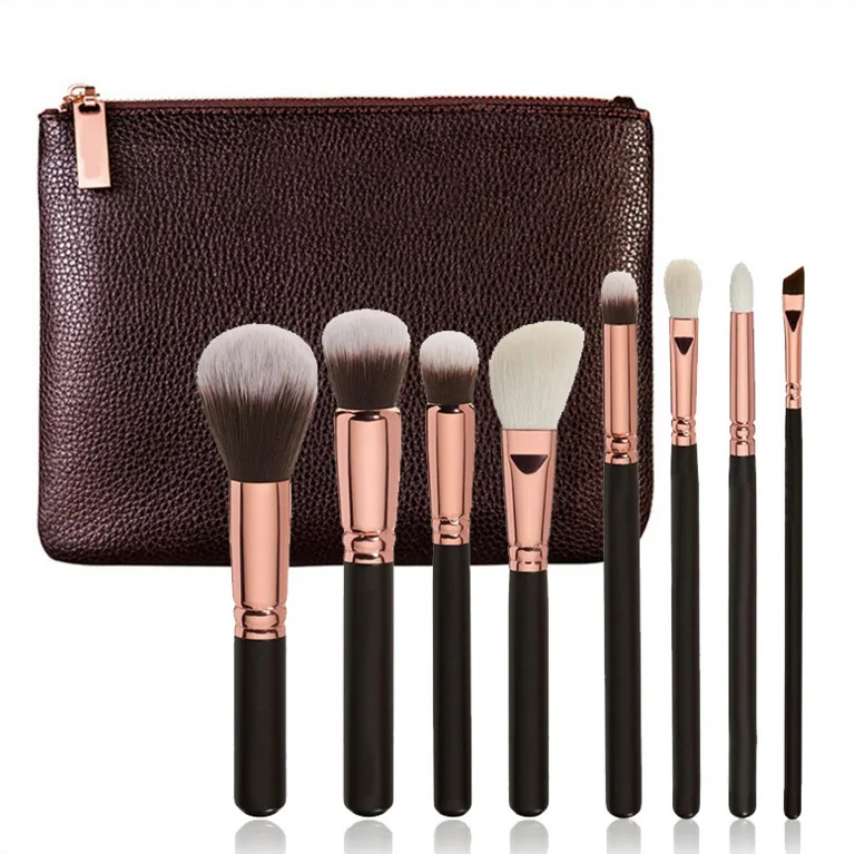

2019 Professional Premium Foundation Powder Blush Concealer 12/8 pcs makeup brush set with Cosmetics Bag, N/a