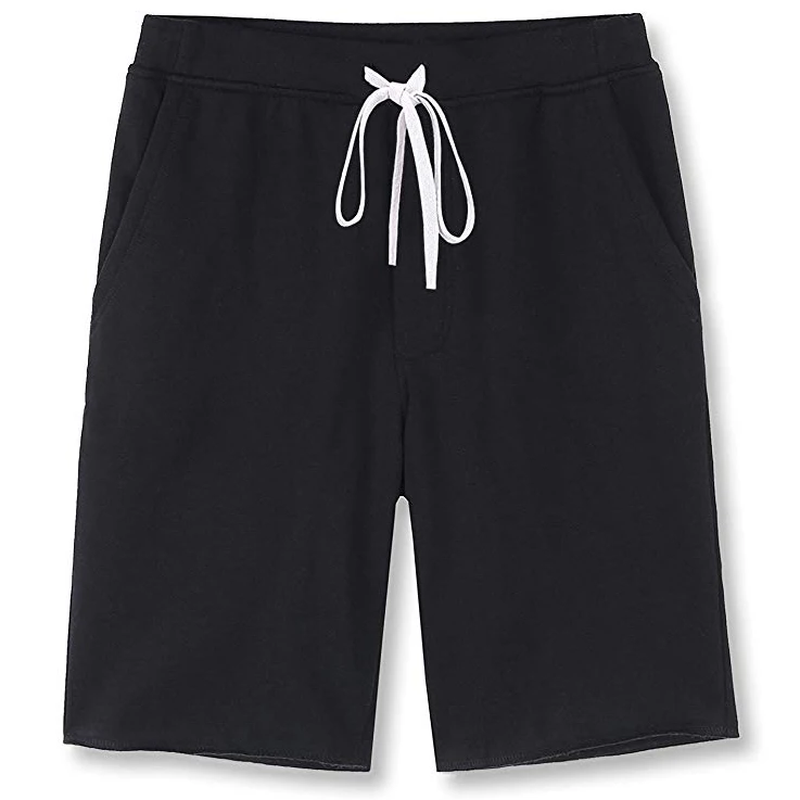 

Men's Casual Classic Soft Cotton Elastic Jogger Gym Active Shorts, Custom color
