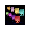 Cheap Wholesale Flying Chinese Thai Biodegradable Custom Printing Eco Friendly Mini Custom Fire Chinese No Flame Sky Lanterns