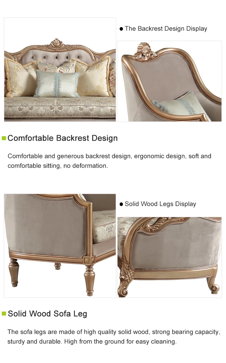 Hot Sale American Style Bedroom Furniture Single Seater Chesterfield Luxury Sofa Chair Wholesale