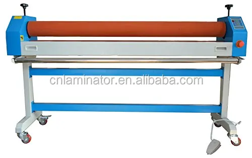 54 Inch Format New Electric Hand Crank Vinyl Cold Laminator Laminating