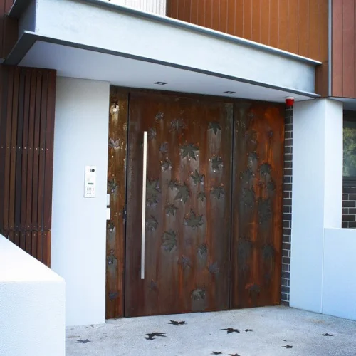 Corten Steel Doors