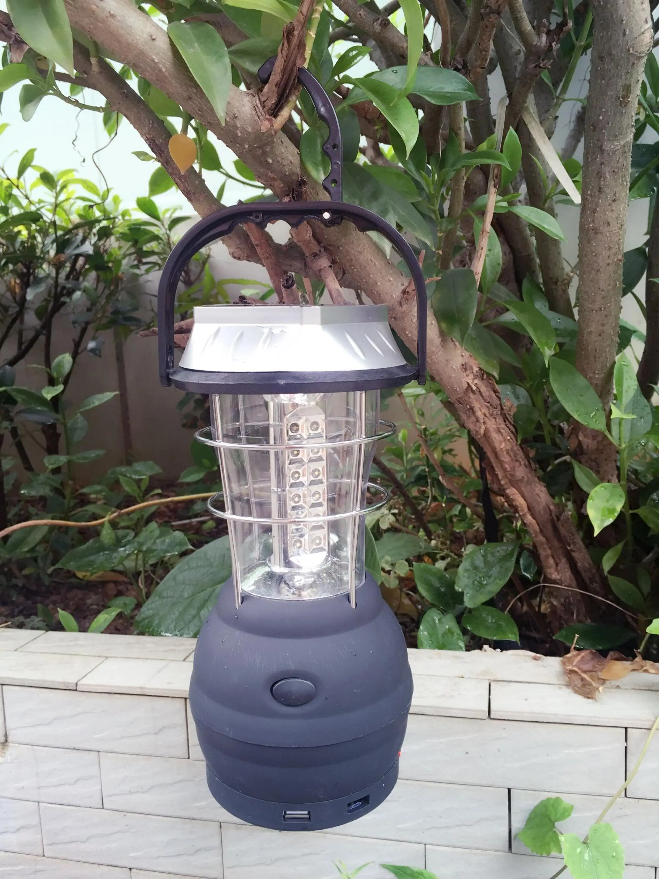 36leds Rechargeable Solar Panels Hand Crank Hurricane Lamps And Lanterns