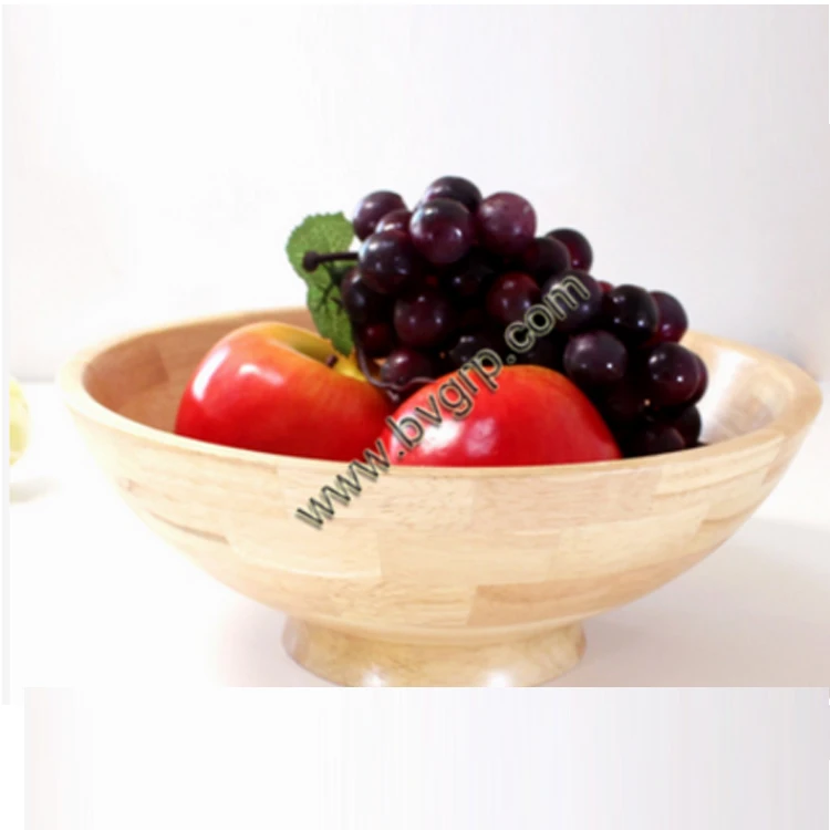 
Wholesale Chinese Hand Painted Eco friendly Olive Wood Salad Bowl 