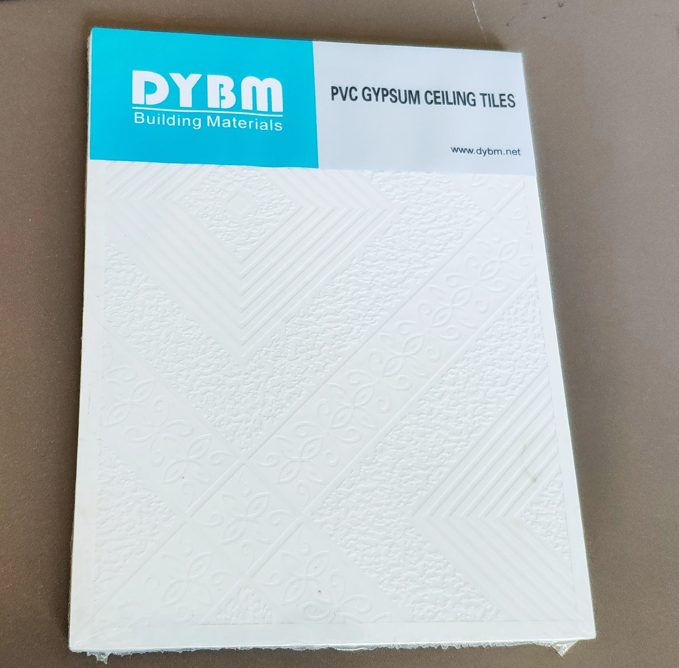 
pvc laminated gypsum tile/false gypsum ceiling 
