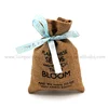 Eco-friendly Recycle Burlap Jute Tote Bag Rice Drawstring Used For Gift Pouch