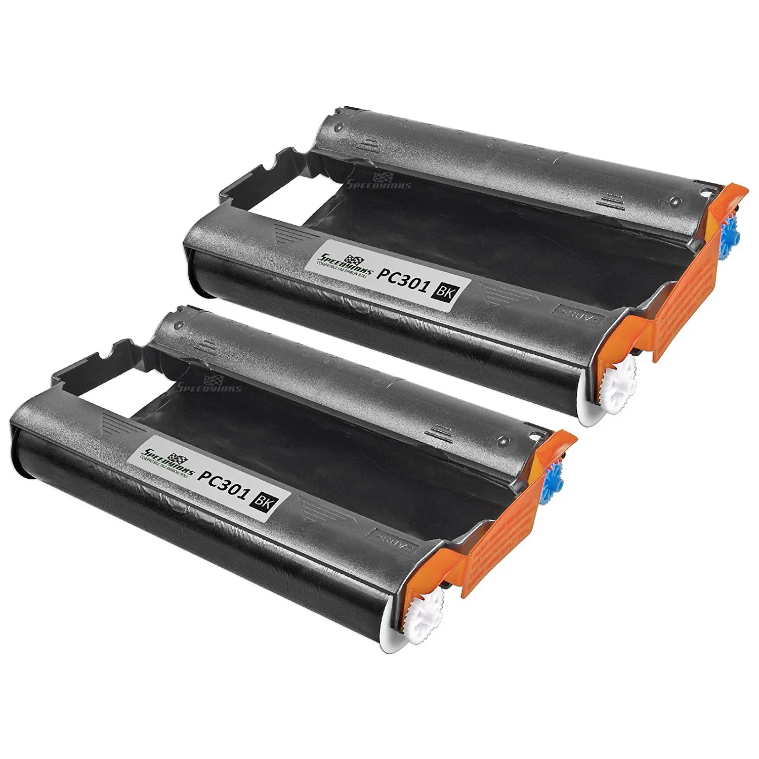 Get Quotations · Speedy Inks - 2pk Brother PC301 Compatible Fax Cartridge  with Roll for use in Intellifax 750