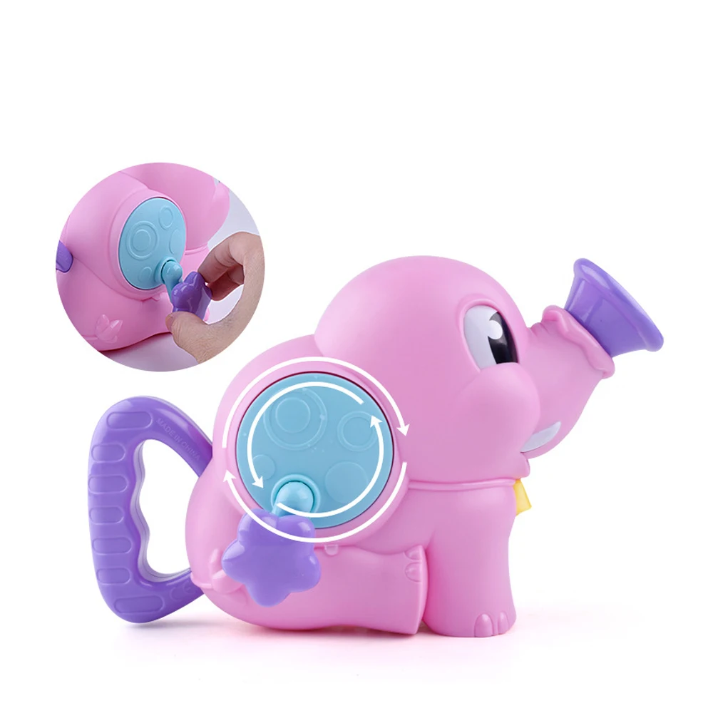 Children Kids Swimming Bath Toys Cute Elephant Watering Pot Showering Universal 
