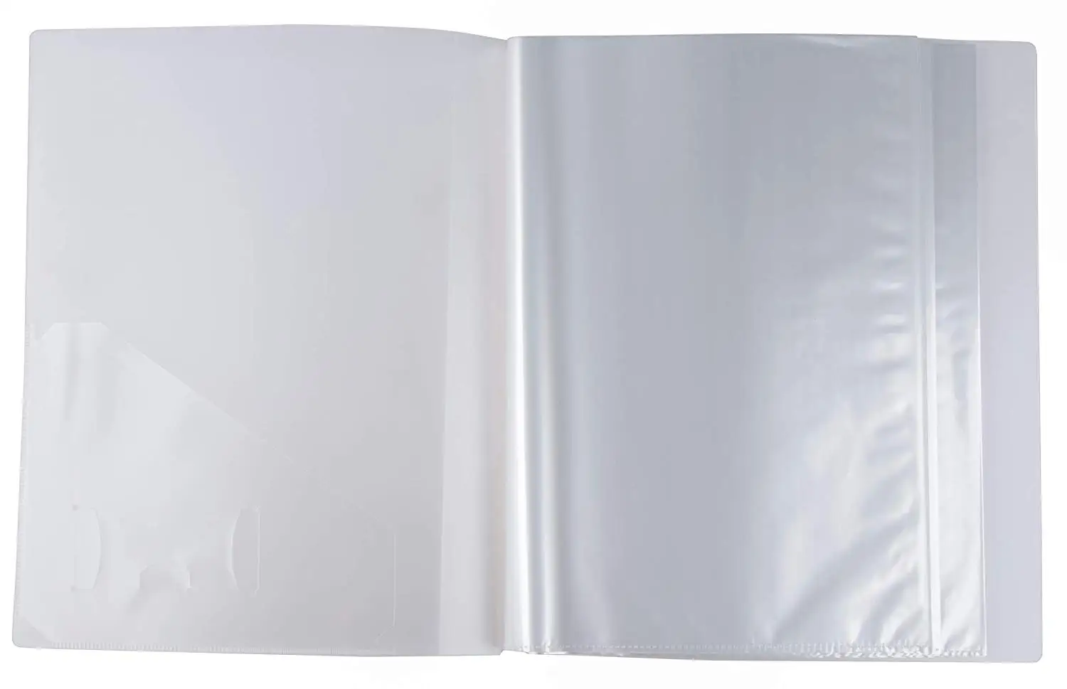 cartas libro transparente para obras de arte 40 bolsillos transparentes fundas Libro de presentación puede acomodar 21.6 x 29 cm portafolio de arte protectores 