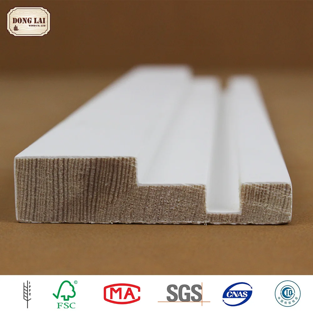 
Waterproof Radiata Pine Building Construction Workshop Wood Sticks Door white gesso primed finger Joint Timber Board Waterproof Radiata Pine Building Construction Workshop Wood Sticks Door Finger Joint Timber Board