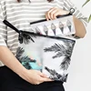 Custom waterproof zip lock a4 a5 plastic document pouch bag