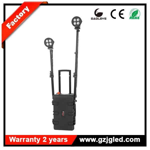 5000 Lumens Rechargeable Construction Industry Remote lighting RLS51-80WF Portable job Site Lighting