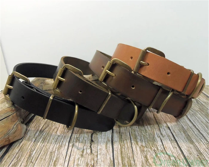 wholesale leather dog collars