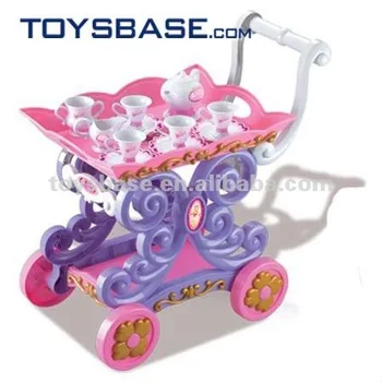 tea cart set toy