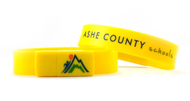 YUQI Bracelet usb memory drive 4gb 8gb logo custom silicone wrist band usb flash 16gb 32gb 64gb pendrive - ANKUX.COM