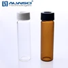laboratory consumables 40 ml amber screw vial with screw cap used hplc system