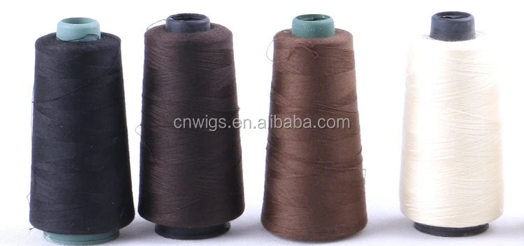 HARMONY 5 Colors Nylon Sewing Thread FOR Hair Weaving & Braiding Hair Extensions