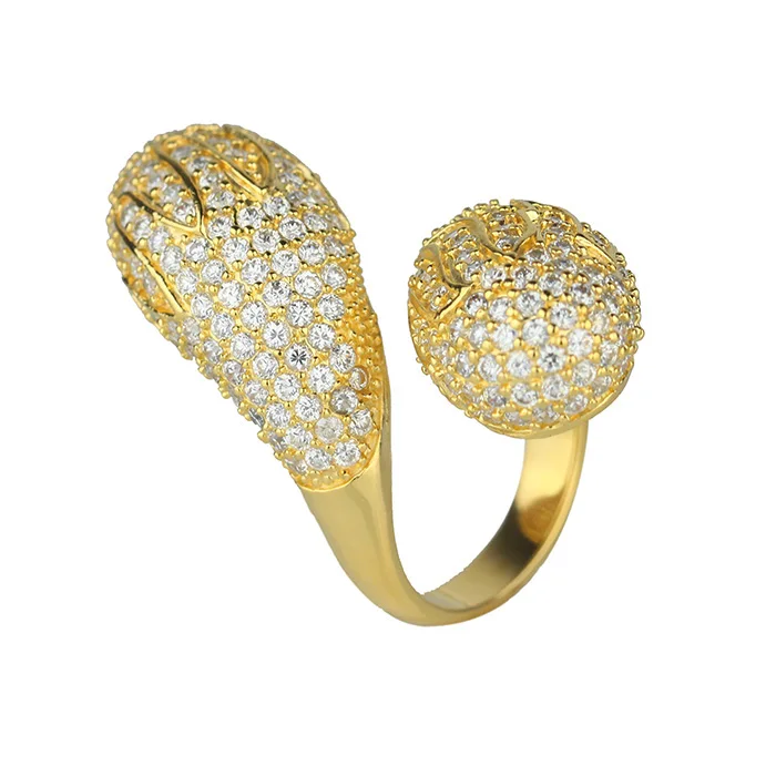 Miss Jewelry Latest 4 Gram Pure Gold Finger Wedding Ring Dubai Gold