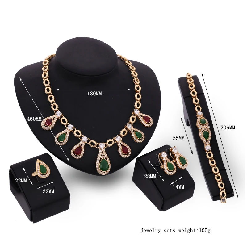 

african costume vintage fashion heavy jewelry set