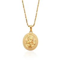 

31893 Xuping Fashion 18K Gold Plated custom pendant, Virgin Mary Jewelry Gold Pendant