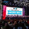 colorful rich delicate rental P8 led display outdoor full color
