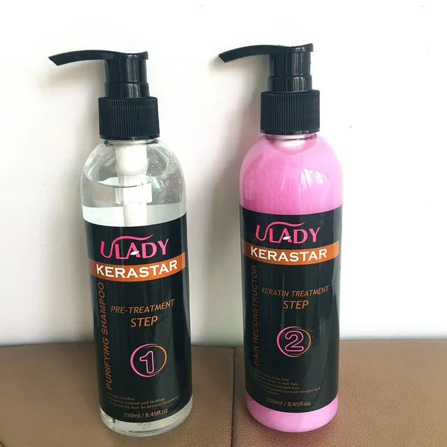 250ml Soft And Smooth Ulady Grape Chocolate Amazon Pure Keratin Hair
